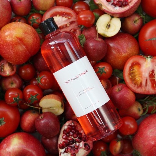 Nước Hoa Hồng Trái Cây Đỏ Graymelin Red Food Toner 500ml