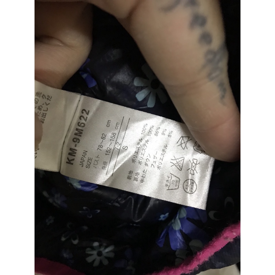 Áo khoác lông vũ size S