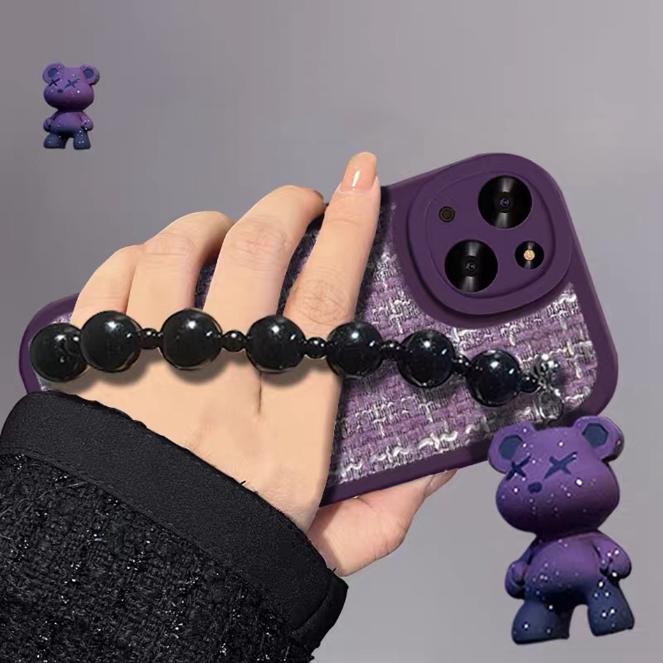 Ốp Điện Thoại Silicon Mềm Hình Gấu 3D Cho iPhone 11 12 13 14 Pro MAX 11Pro 12Pro 13Pro 6 6S 7 8 Plus X XR XS MAX SE 2020 2022