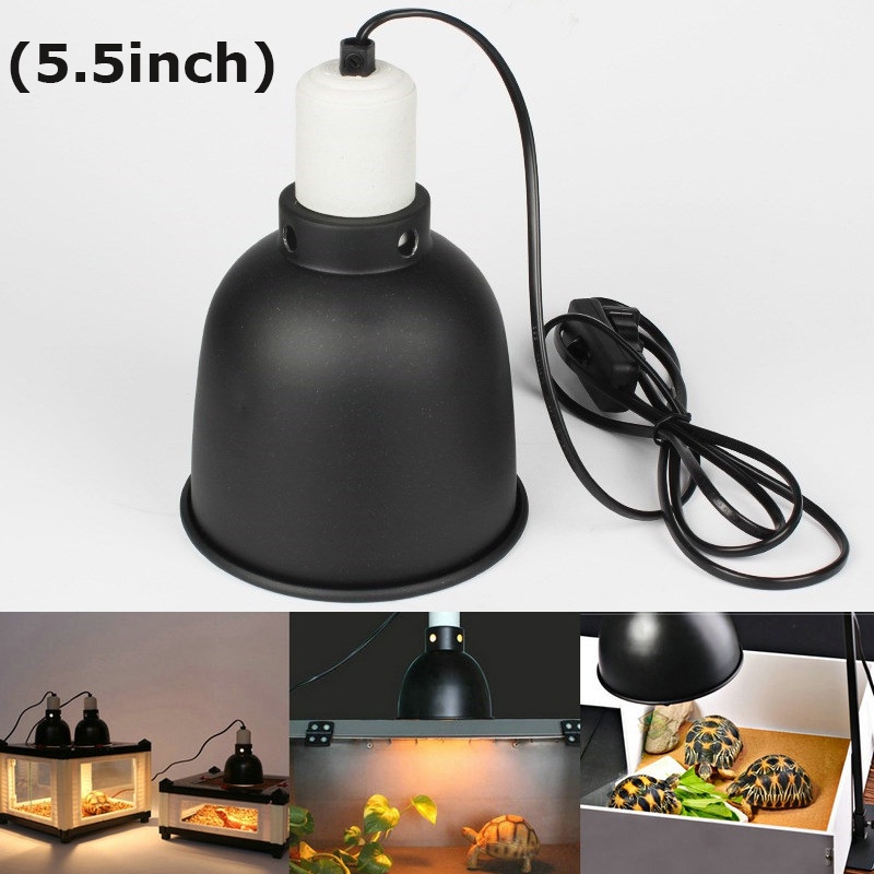Chụp đèn,Chóa đèn, Máng đèn 5,5inch đa dụng chuyên dụng dành cho thú cưng bò sát