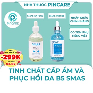 Serum HA Plus & Pro Vitamin B5 SMAS- Serum chuyên cấp ẩm và phục hồi da - Hàng chính hãng - Nhà thuốc Pincare