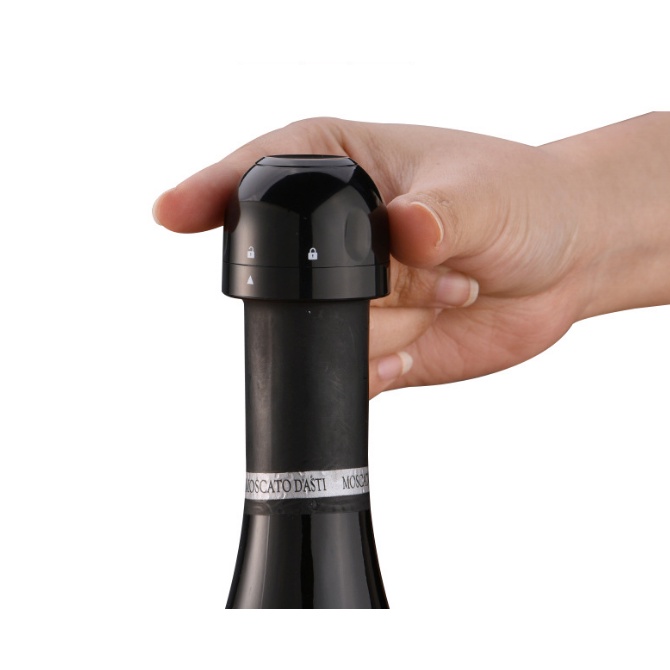 Nút Chặn Đậy Khóa Kín Hơi Giữ Bảo Quản Chai Rượu Sâm Panh Vang Champagne