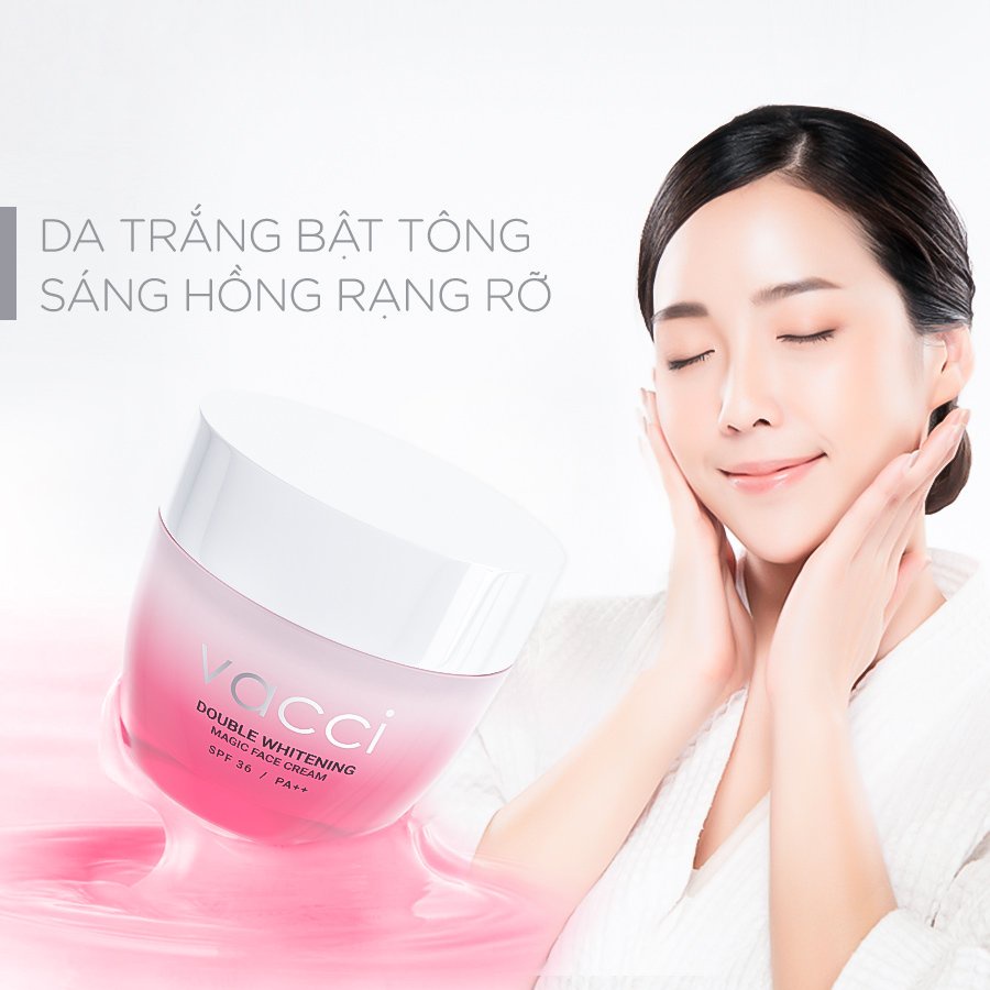 KEM VACCI DƯỠNG TRẮNG DA MẶT VACCI FACE CREAM SPF36PA++
