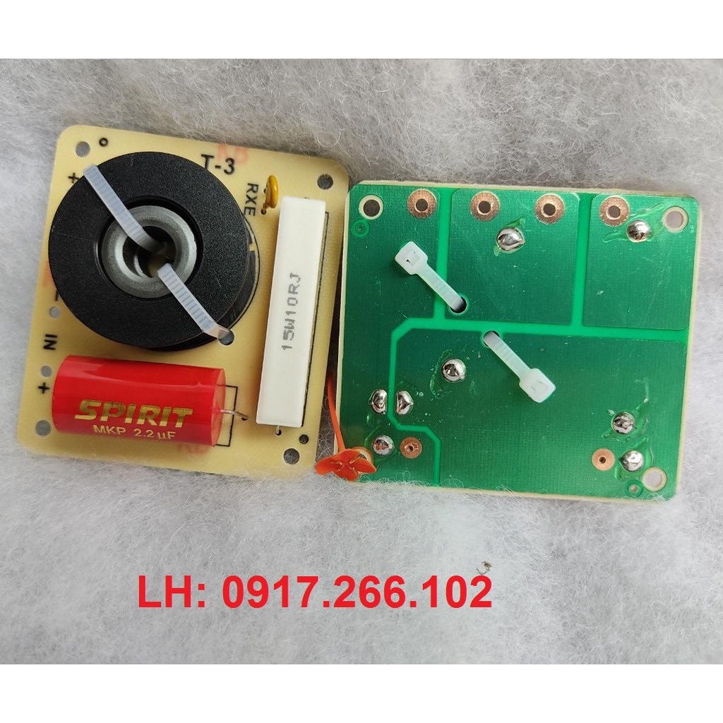 2 CÁI MẠCH PHÂN TẦN LOA TREBLE T3 - GIÁ 2 MẠCH