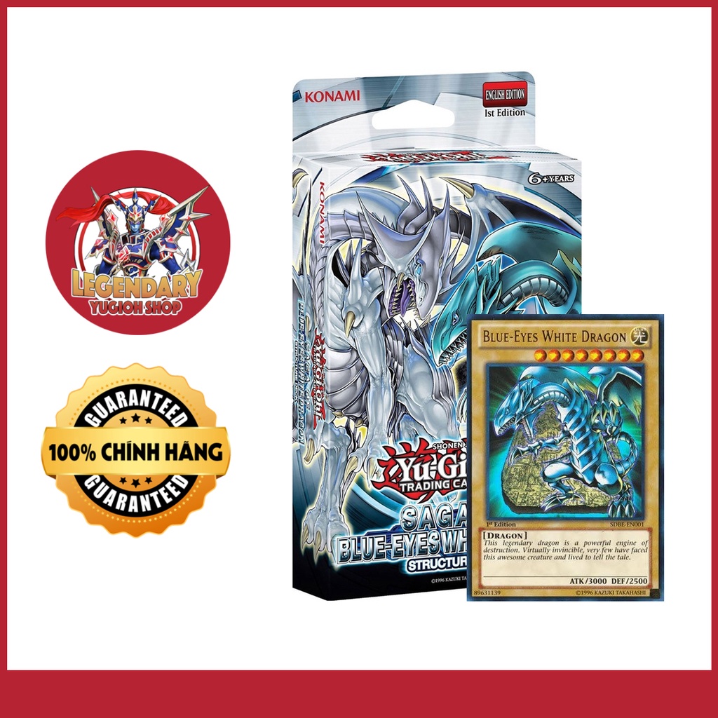 Structure Deck: Saga of Blue-Eyes White Dragon - SDBE