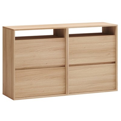 DECI, Tủ đựng đồ, tủ lưu trữ DRA_295, 140x40x84cm, tủ gỗ Scandi Home