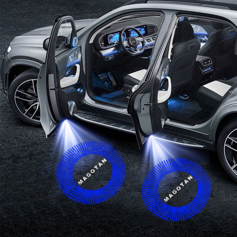 Bộ 2 Đèn Led Chiếu Logo Cho Volkswagen VW Tiguan Sagitar Eos Golf Sharan Scirocco Lamando