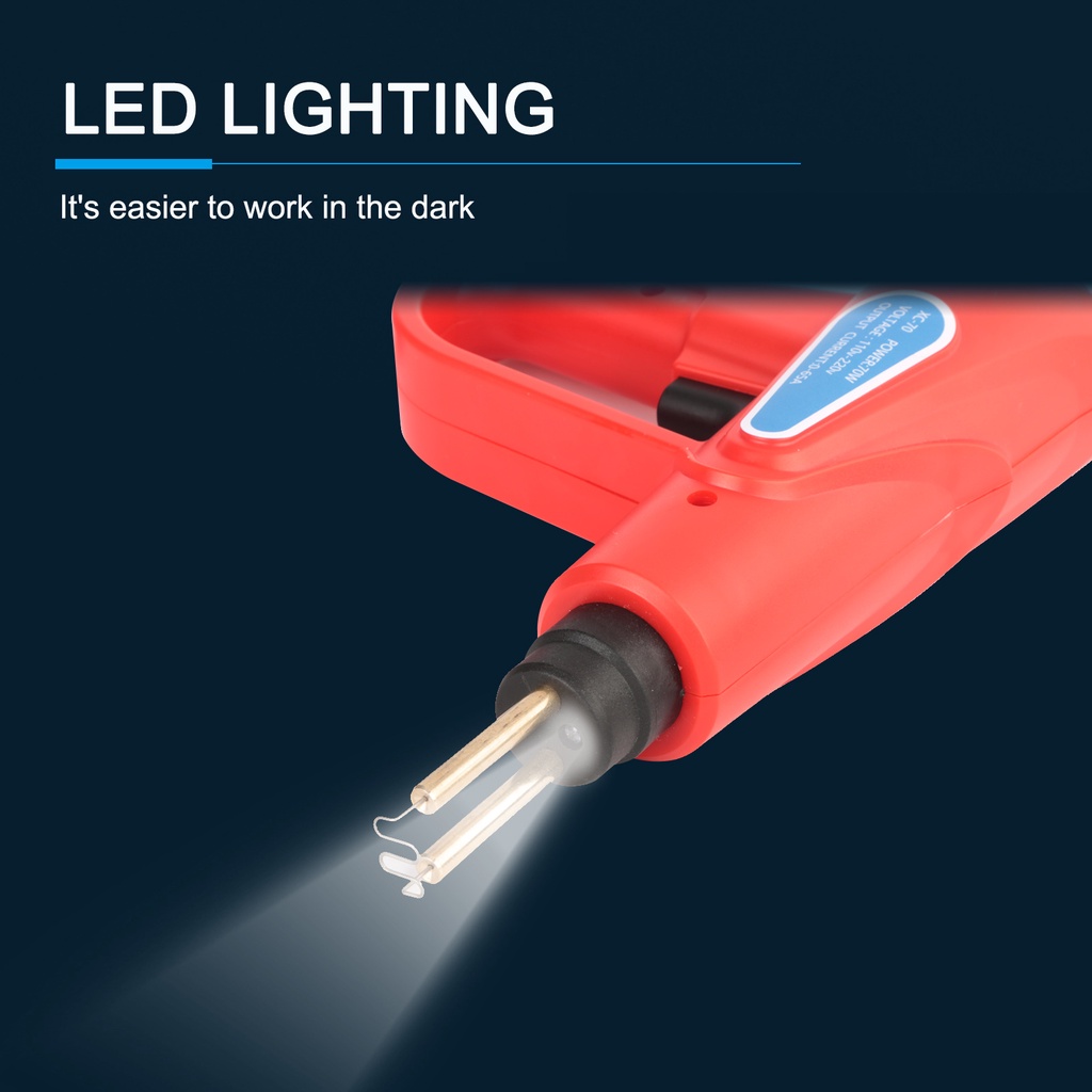 Máy Hàn Nhựa 70W 4 Loại Phẳng Ngoài/ Bên Cạnh/ Bên Cạnh/ Bấm Kim Tiện Dụng