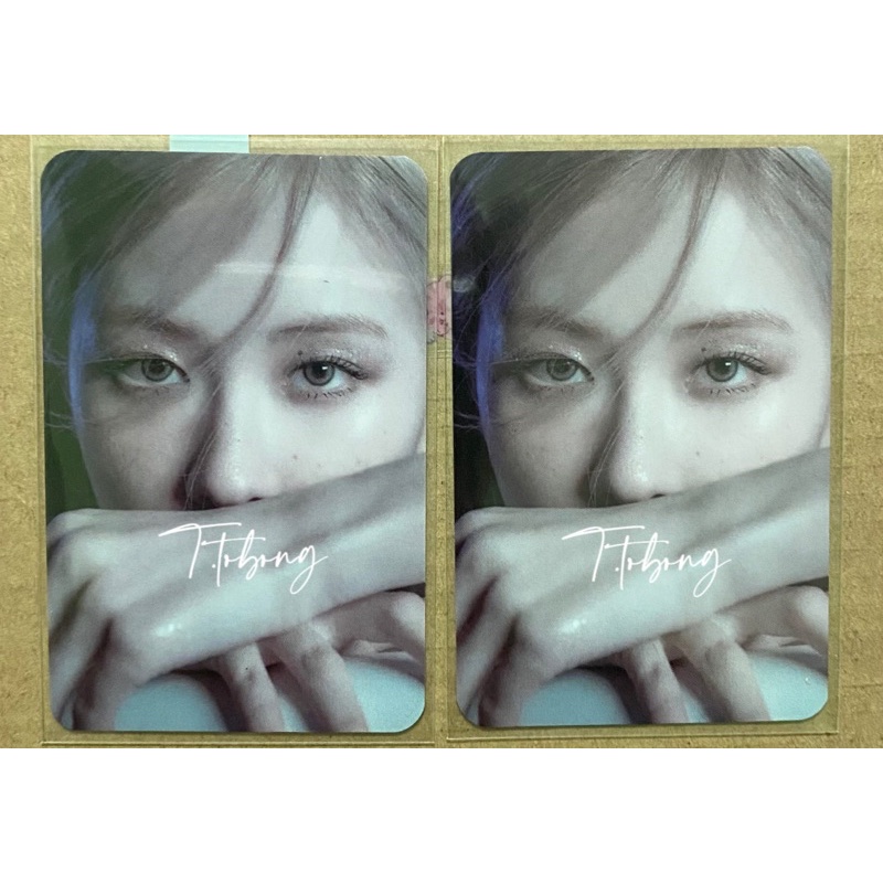 POB KPOP MERCH ROSÉ ALBUM R