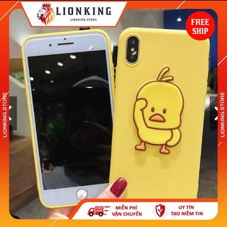 Ốp iphone - Ốp lưng vịt dễ thương cho iphone 6/6s/6Plus/6sPlus/7Plus/8Plus