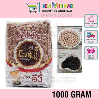 Trân châu đen evie thái lan gói 1 kg trân trâu thái thơm ngon bổ dưỡng