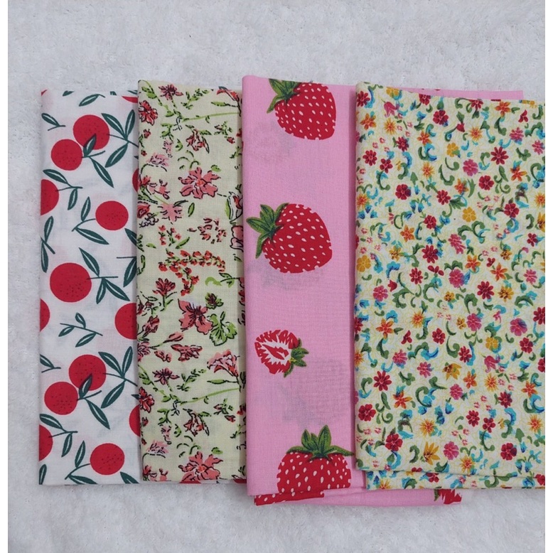 VẢI TWILL THÔ COTTON HOA NHÍ