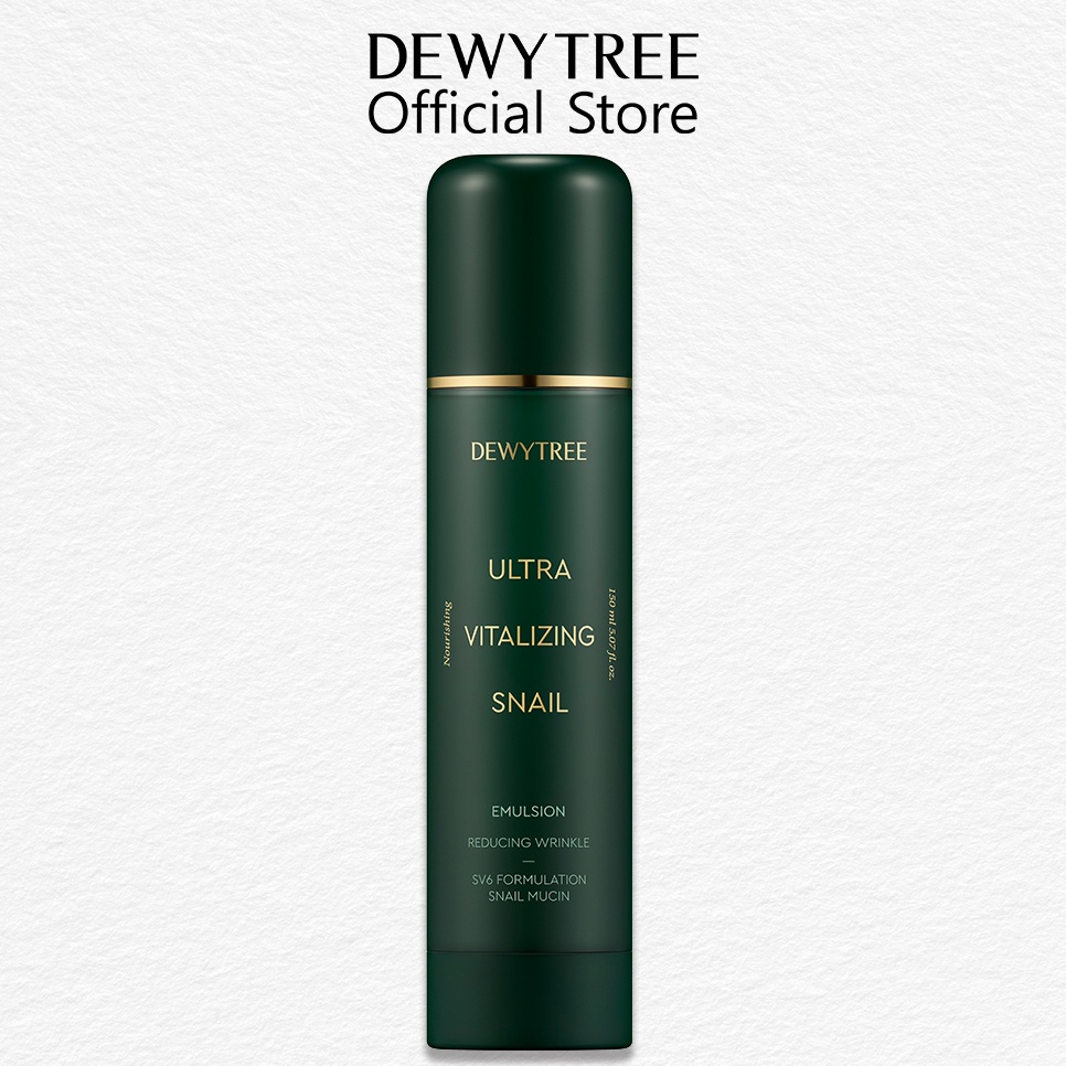 Sữa Dưỡng Ẩm Trắng Da Ốc Sên Ngăn Ngừa Lão Hóa Dewytree Ultra Vitalizing Snail Emulsion 150ml