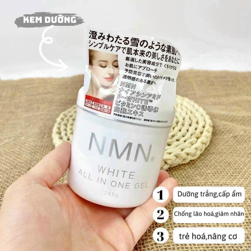 Combo Dưỡng Trắng Trẻ Hóa Da NMN Nhật Bản