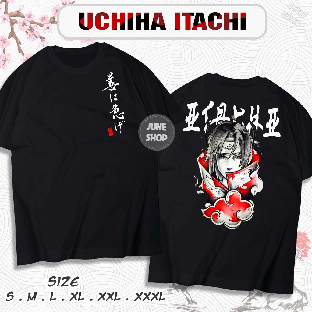 Áo Anime, Áo Naruto in hình Uchiha Itachi siêu ngầu, cực chất