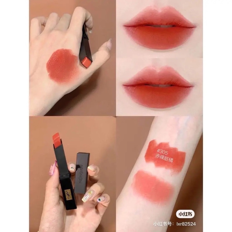 Son mịn lì YSL The Slim Velvet Radical 301/305/313/1996