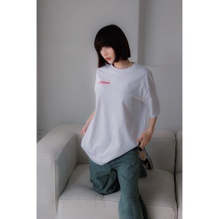 Áo thun I dream you love me again - Màu Trắng - Unisex - Form Oversize
