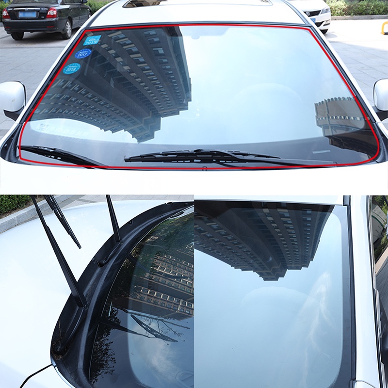 Dải cao su dán viền cửa sổ xe hơi SEAMETAL hình chữ T chống thấm nước