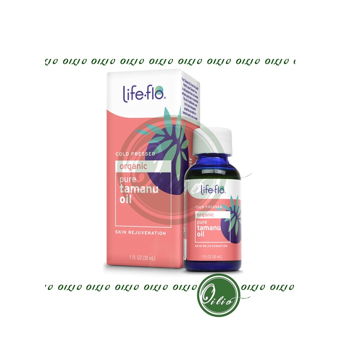 Dầu mù u hữu cơ Life-Flo Pure 100% Tamanu Oil