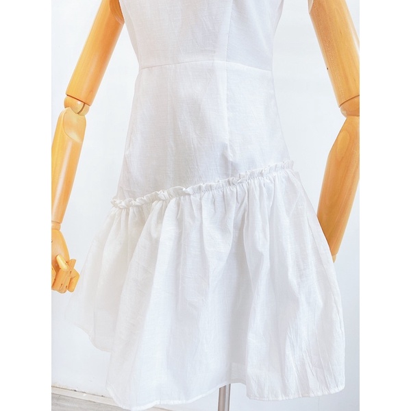 SENKA DRESS - Đầm hai dây bèo chéo - AIMEE