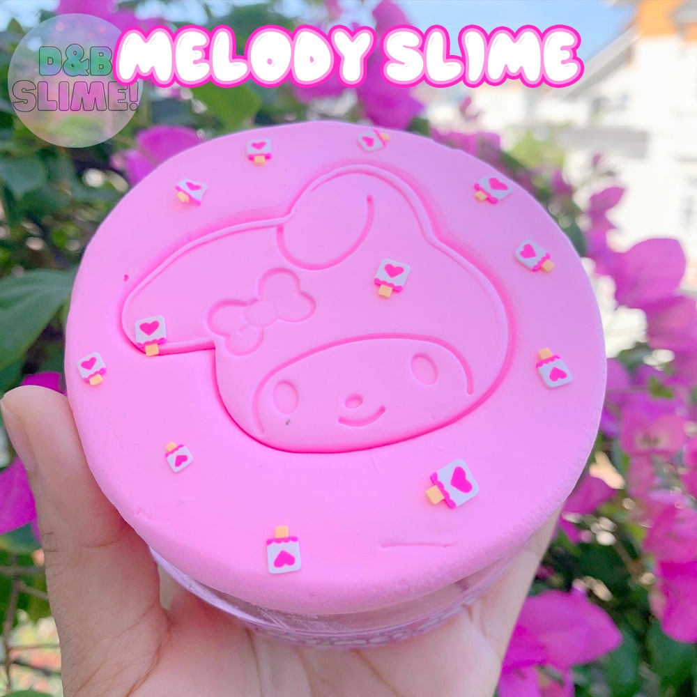 Melody DIY Slime - Đồ chơi chất nhờn ma quái đất nặn hình nhân vật Melody dễ thương