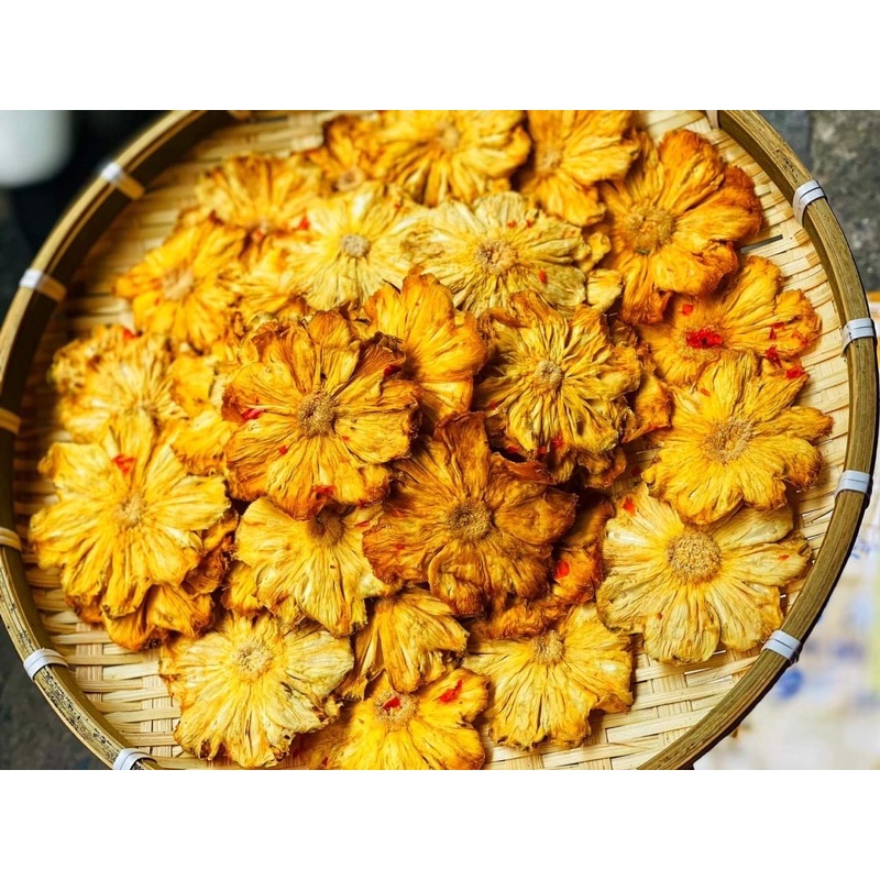 ĂN VẶT Khóm sấy dẻo
