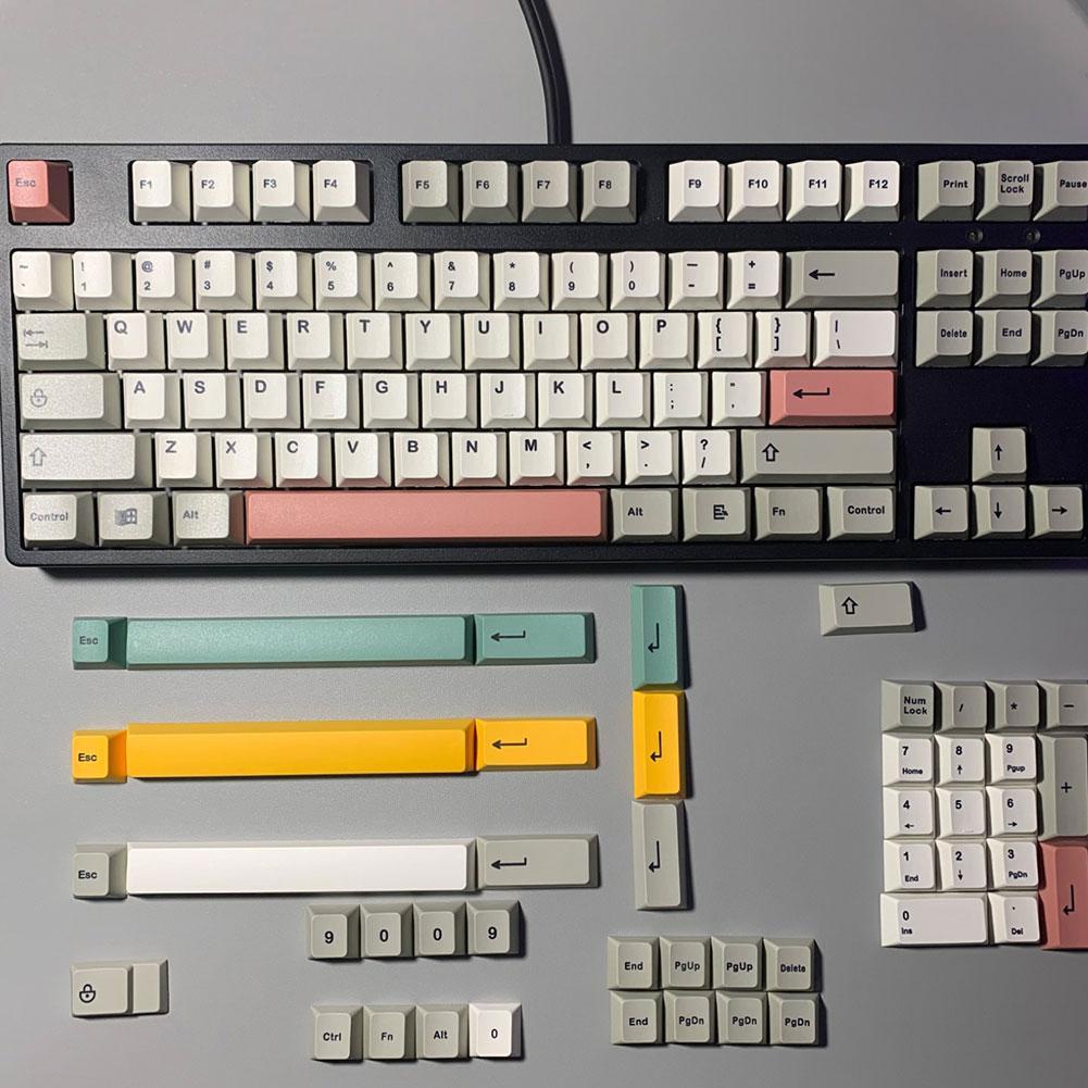 Bàn Phím Cơ GMK 9009 134 Phím A1C4 Phong Cách Retro