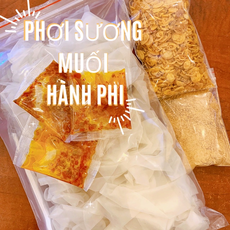 Bánh Tráng Muối Sặc Hành Phi -THƠM NGON ĂN VẶT NHÀ BÉ