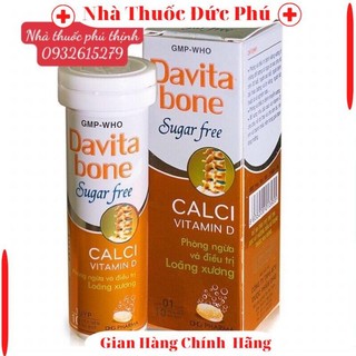 ✅ Viên sủi Davita bone giúp xương chắc khoẻ X