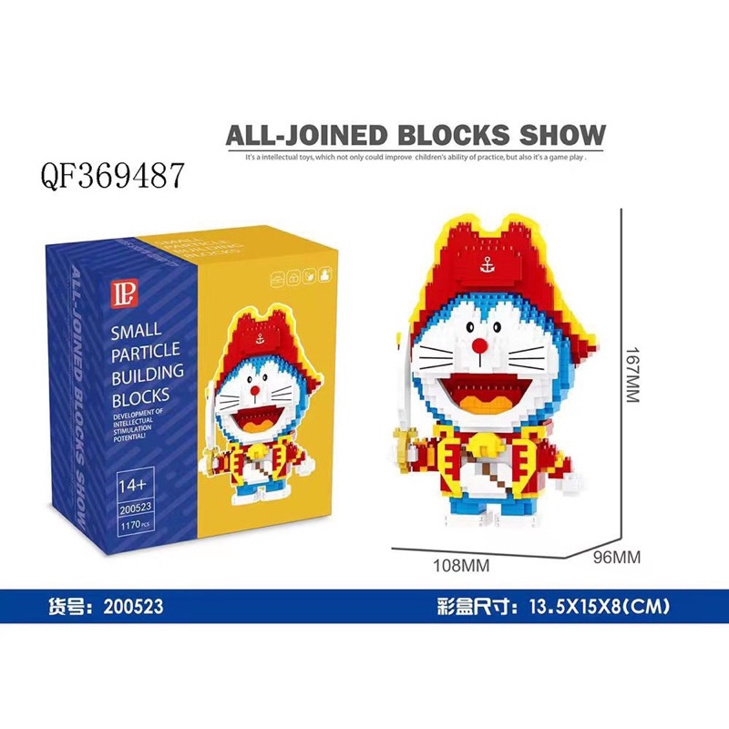 Đồ Chơi Lắp Ráp Doraemon 12 Cung Hoàng Đạo, Nobita, Shizuka Lắp Ghép Hoạt Hình Dễ Thương Cho Bé