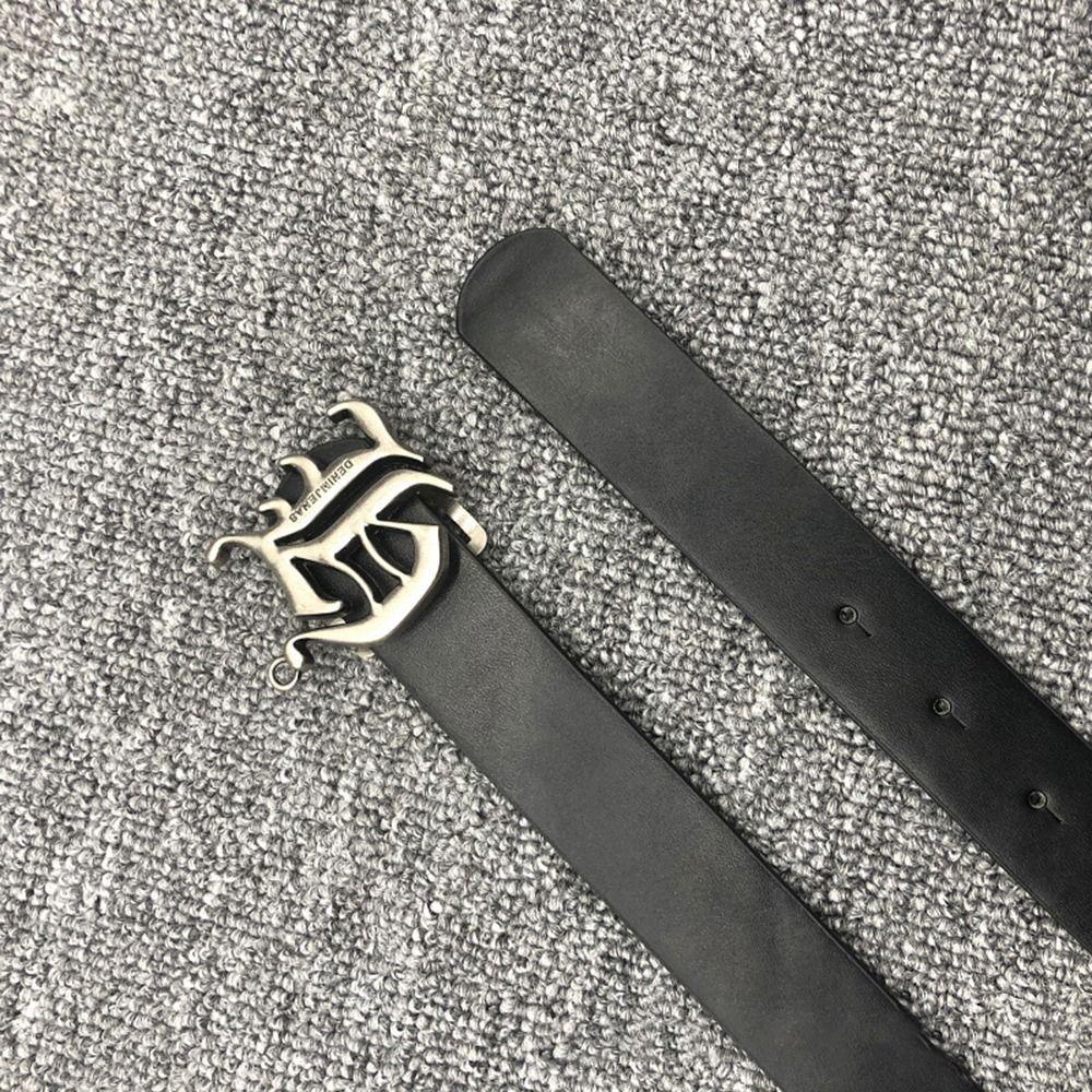 WMES15H Thắt Lưng Da PU Thiết Kế Đơn Giản Phong Cách Hàn Quốc Cho Nam Và Nữ