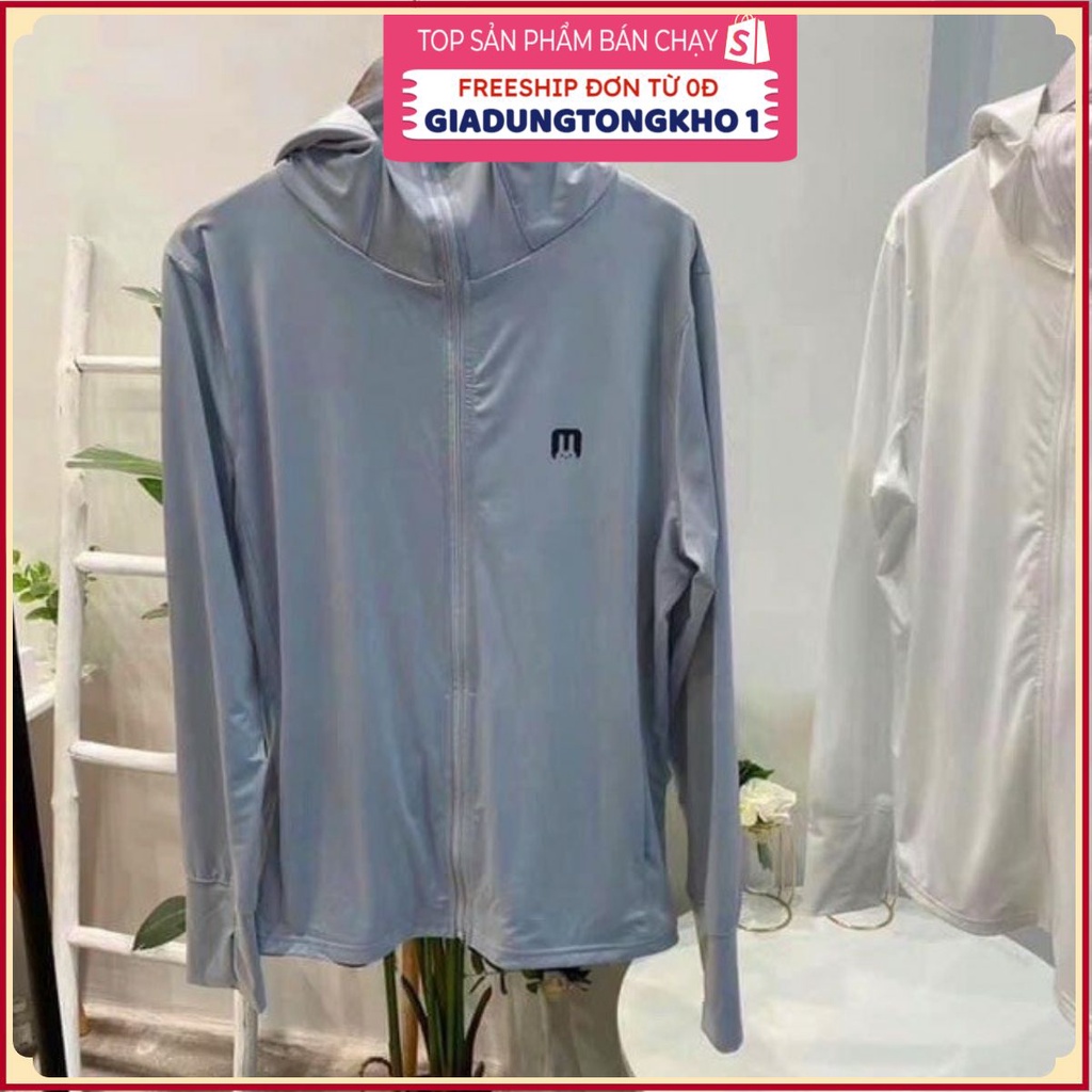 Áo Chống NắngGIADUNGTONGKHO1Áo Chống Nắng Thun Lạnh Liền Che Miệng, Áo khoác Nội Địa Hàng Quảng Châu