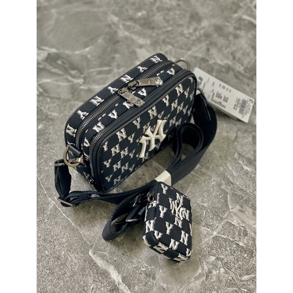 Túi MLB Monogram Jacquard Mini Crossbody - Túi đeo chéo MLB Chính hãng