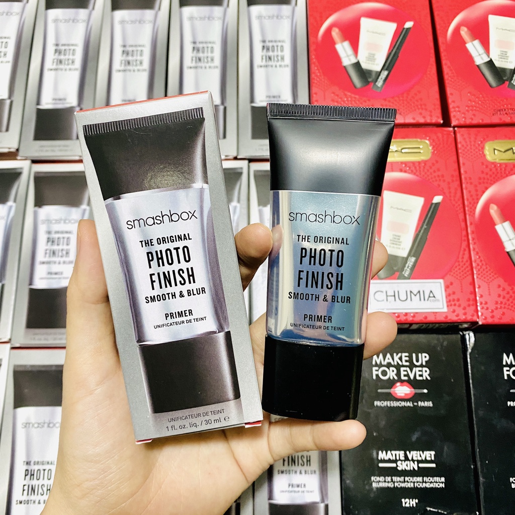 Kem lót SMASHBOX Photo Finish 50ml /12ml /10ml /8ml kiềm dầu nâng tone che khuyết điểm trang điểm chính hãng KL chumia