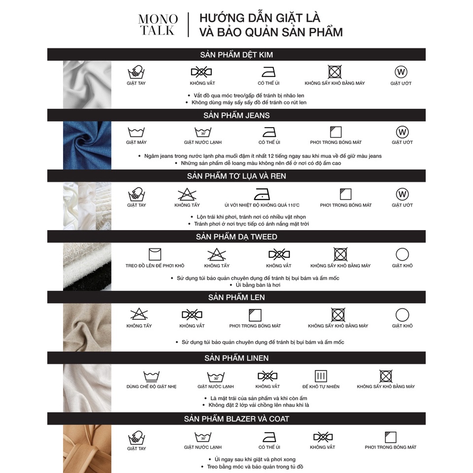 Áo Blazer dáng crop vai ngang Vai ngang vuông, ve cổ dài, không có cúc(Be)_MONOTALK 22T40031TK