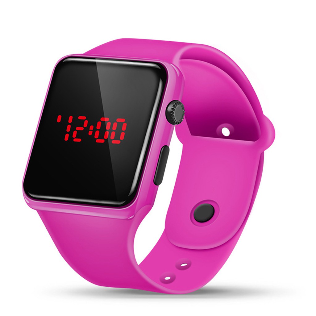 Đồng Hồ led Điện Tử Mặt Vuông Z9LD Thời Trang Cho Cặp Đôi