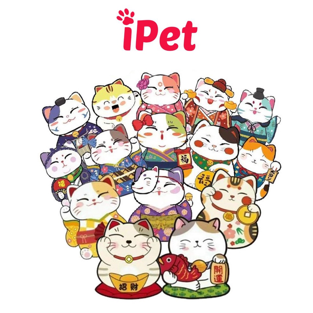 Combo 10 Bao Lì Xì Chipi Họat Hình Phản Quang Dễ Thương, Nhiều Mẫu Mới Cực Đẹp - iPet Shop