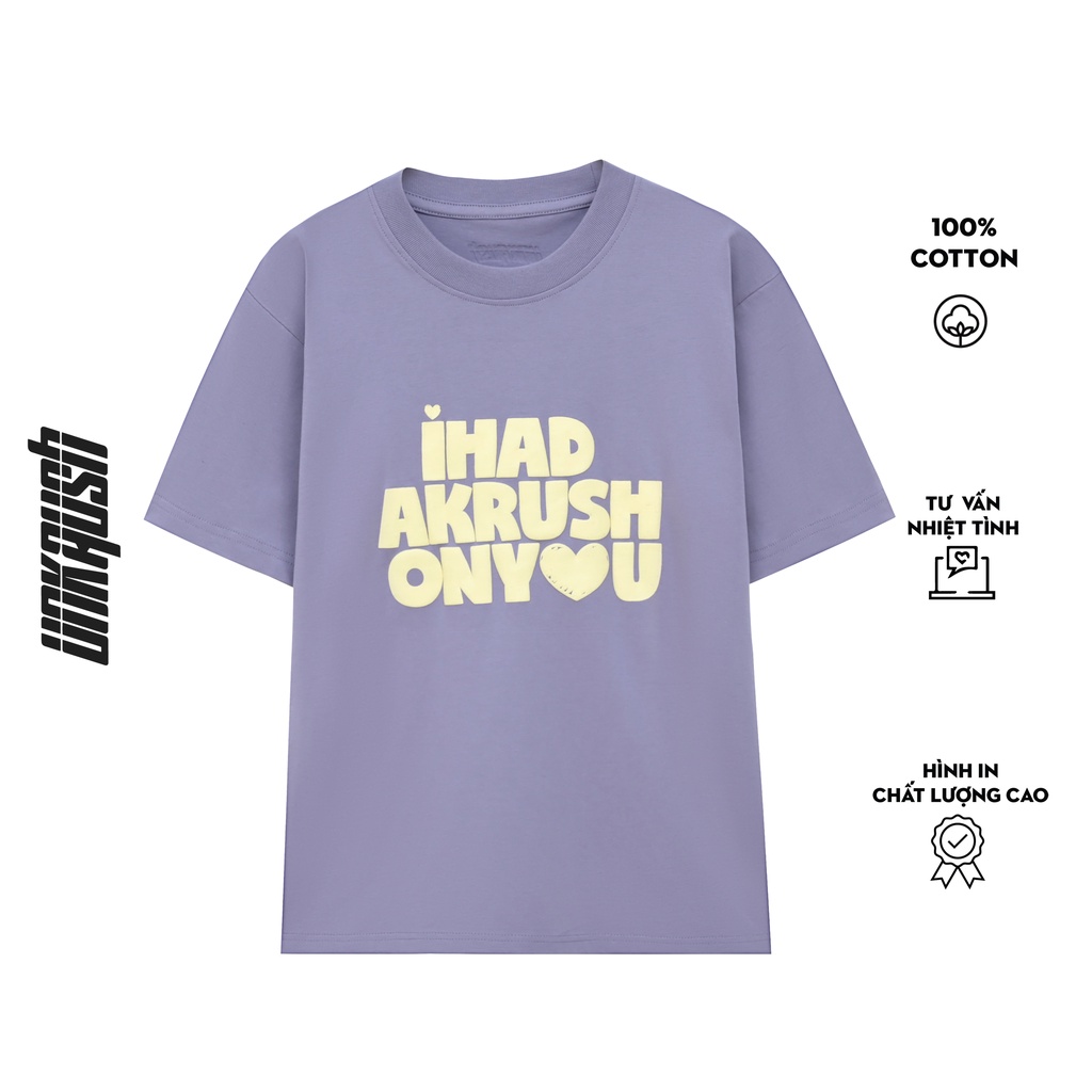 Áo thun unisex UNKRUSH - TYPO