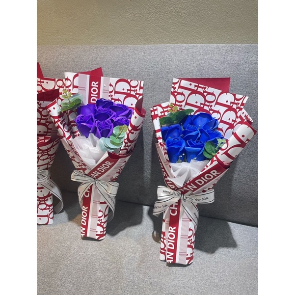 Hoa sáp bó 7 bông