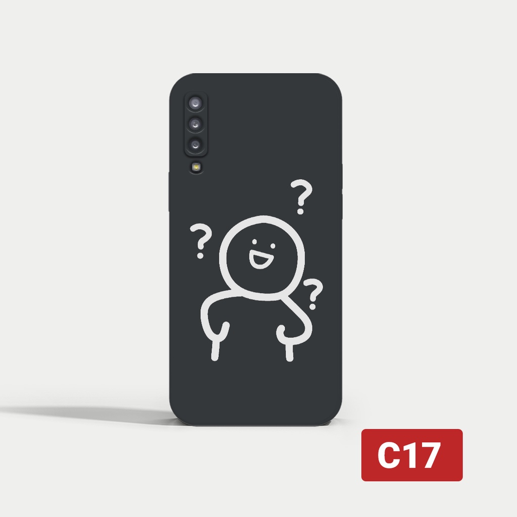 Ốp lưng Samsung A7 2018 cạnh vuông Cowcase | Vỏ điện thoại SS galaxy bảo vệ camera toàn diện BC6