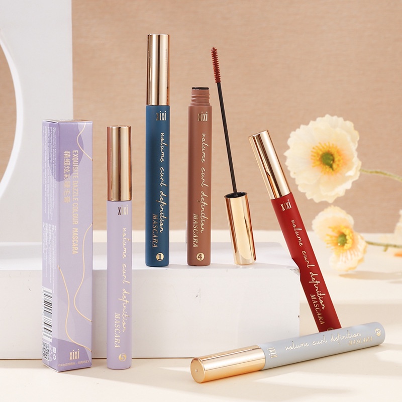 Mascara Màu Đen Chống Thấm Nước Lâu Trôi Chuốt Mi Cong Vút Và Dài Hơn