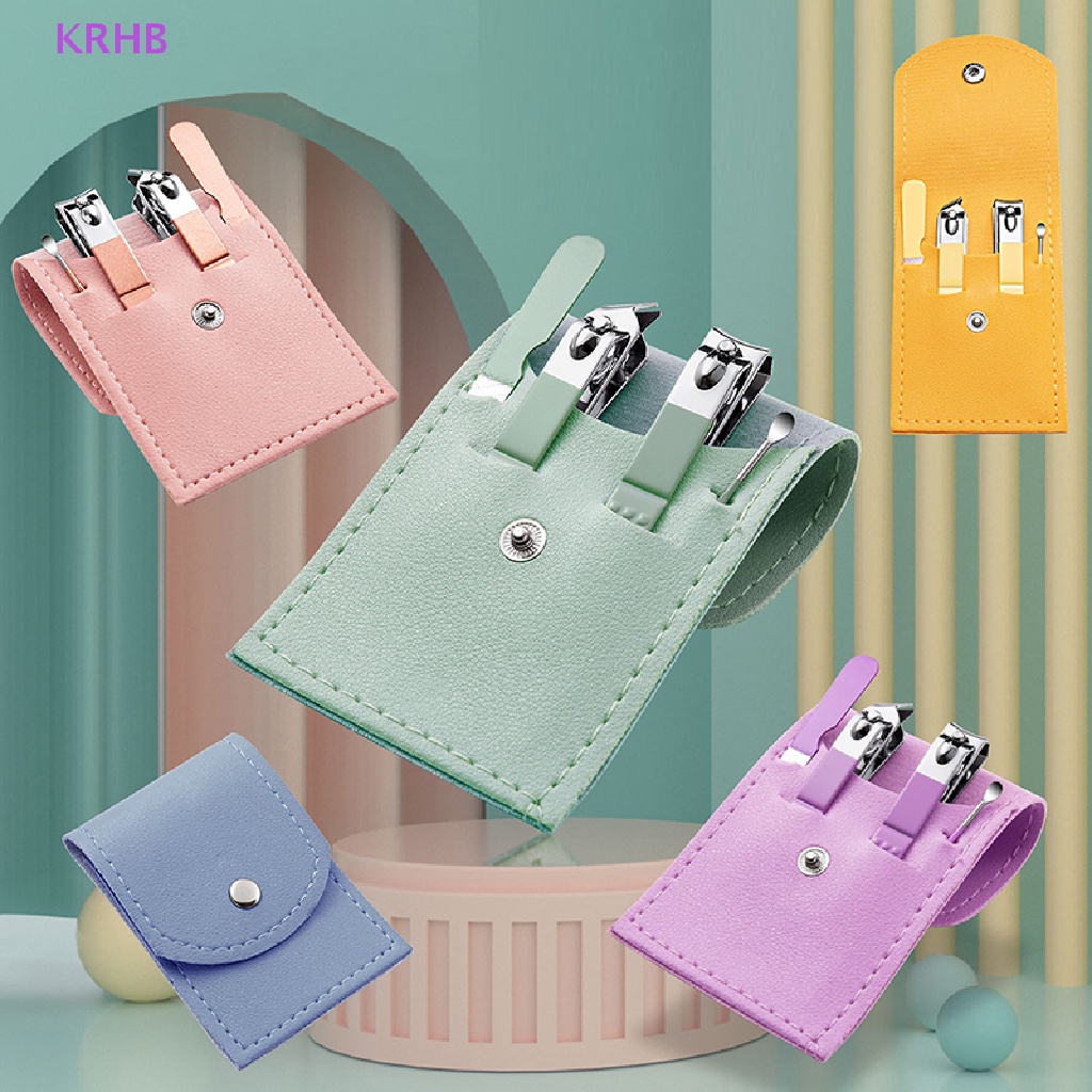 Set 4 / 7 Kềm Cắt Móng Tay Bằng Thép Không Gỉ Mới
