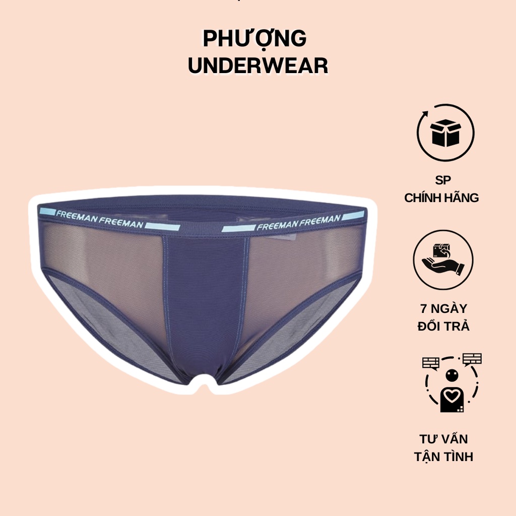 Quần lót nam freeman lưới  6041