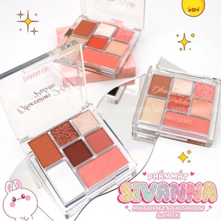 Phấn Mắt 7 Ô Sivanna Obsessions Multi Palette HF184