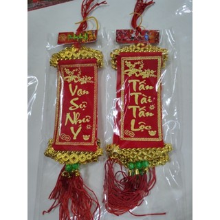 liễn treo tết
