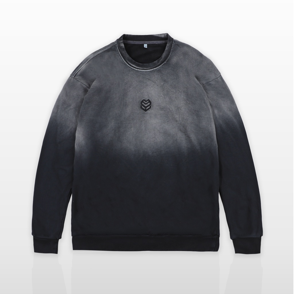 Áo Sweater Nỉ Loang TIM FASHION - Áo Nỉ Cotton Unisex Form Rộng Oversize