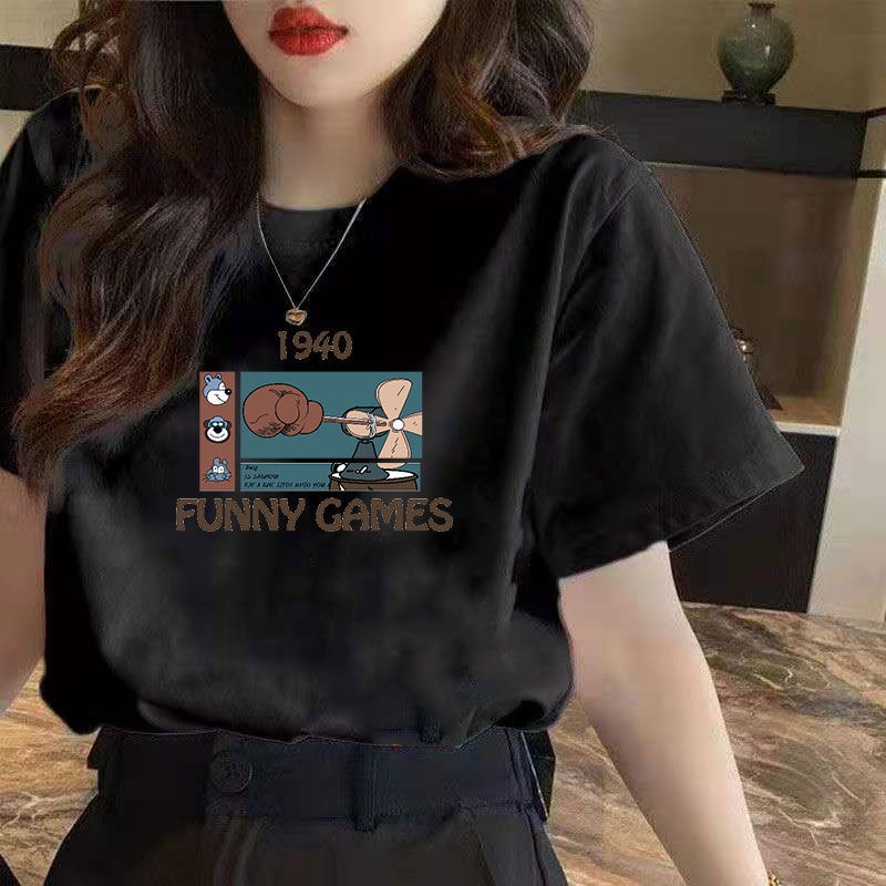 NRVP Áo Thun Tay Ngắn Dáng Rộng Plus Size 4XL Phong Cách Hàn Quốc Thời Trang Cho Nam Và Nữ