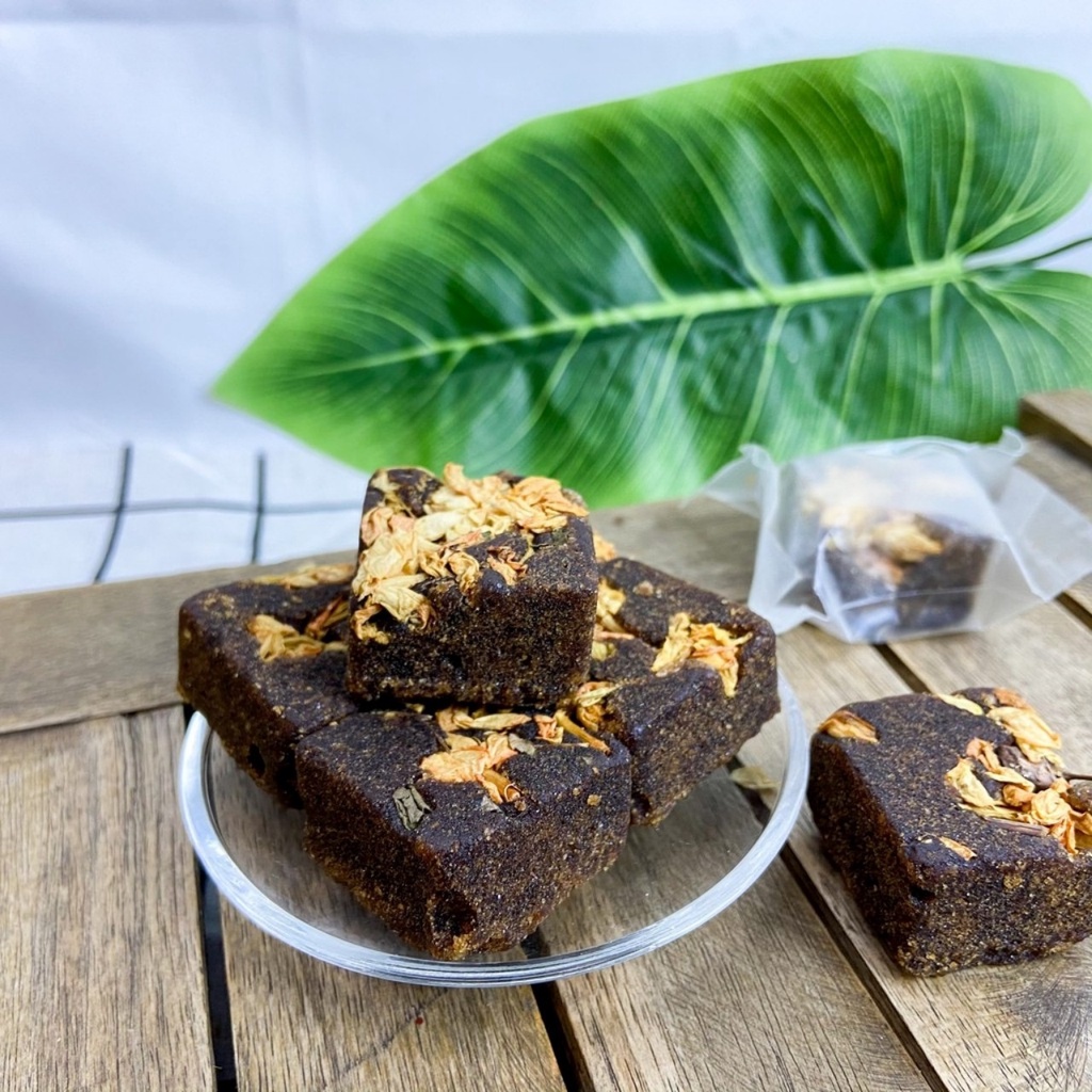 (video+ ảnh thật ) đường nâu hoa nhài độc quyền 1 kí _trathaomocsi