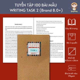 🌈tổng hợp 100 bài mẫu ielts writing 8.0+ - luyện học ielts - tạp hoá leng keng