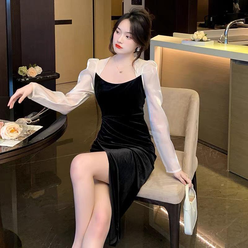 Váy Thời Trang Sét Váy Áo Dự Tiệc Cao Cấp Thanh lịch 50 - 100Kg